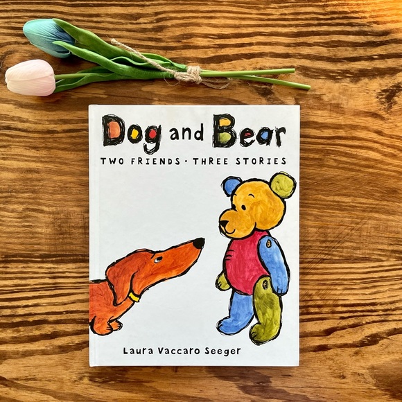 🦋 5/$25 BUNDLE • Dog and Bear: Two Friends • Three Stories Hardcover Book - Picture 1 of 7